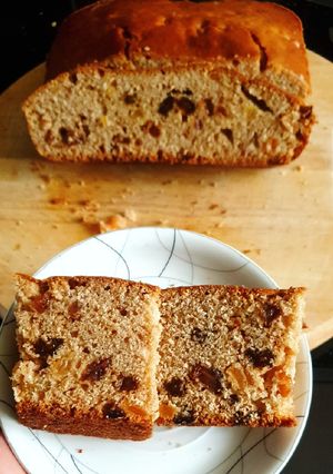 A picture of Easy spicy fruit cake-with whiskey(boiling method).