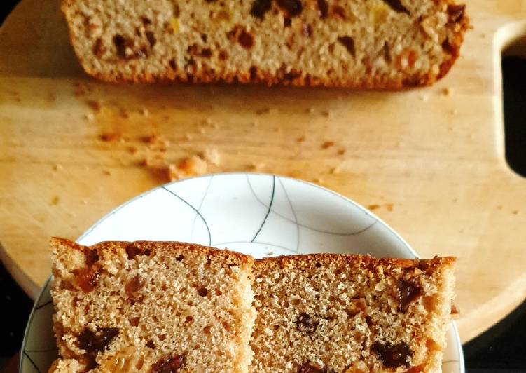 Recipe of Award-winning Easy spicy fruit cake-with whiskey(boiling method)