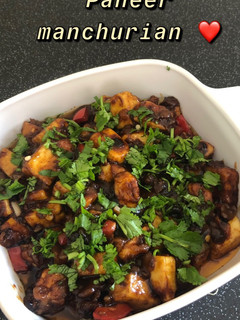 A picture of Paneer manchurian.