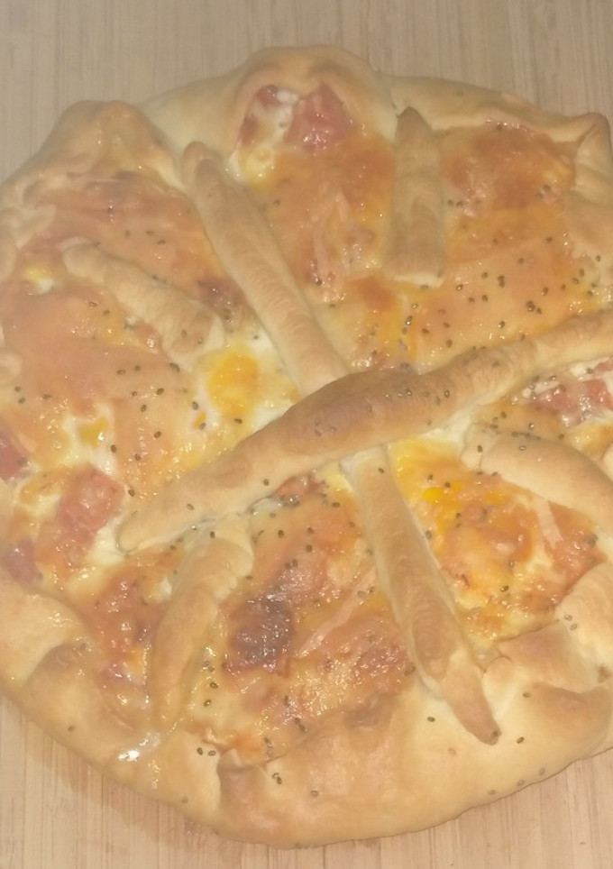 Una foto de Empanada multicolor