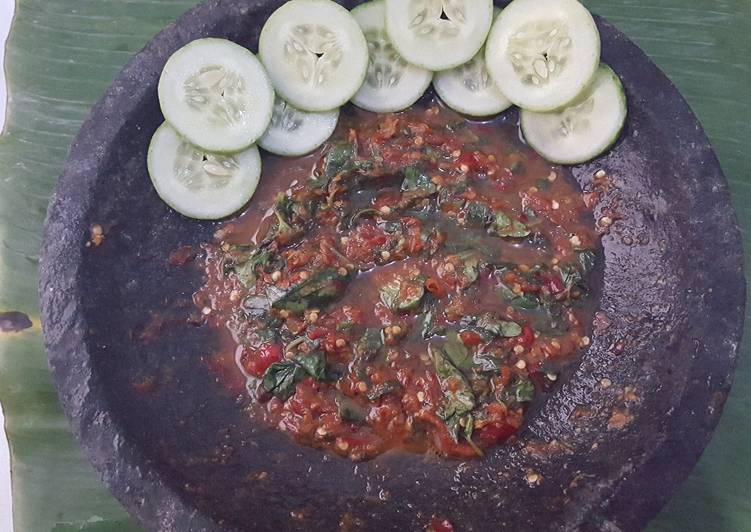 Cara Gampang Menyiapkan Sambel Dadak ala saya, Menggugah Selera