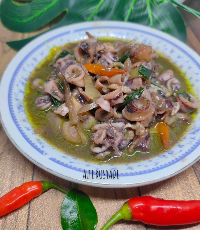 Foto resep Tumis Baby Cumi bumbu Simple