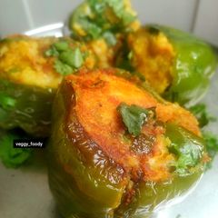 Stuffed Capsicum A picture of Stuffed Capsicum.