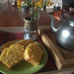 Una foto de Budín de naranjas en licuadora