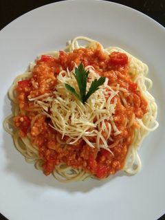 Foto resep Spageti home made