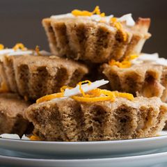 A picture of Butterless Orange Coconut Cake.