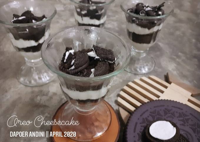 Resep Oreo Cheesecake Oleh Dapoer Andini - Cookpad