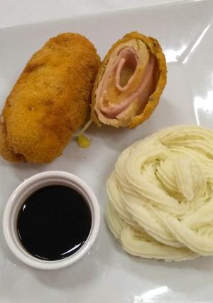 Una foto de Arrolladitos de pechuga de pollo