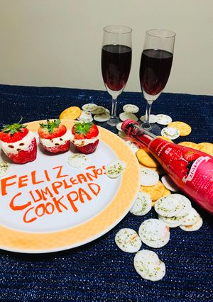 Una foto de Fresas con Chanttilly!