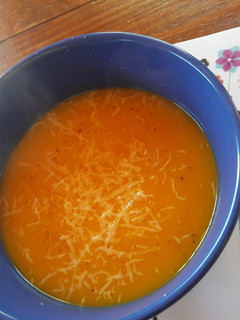 Una foto de Sopa crema de calabaza