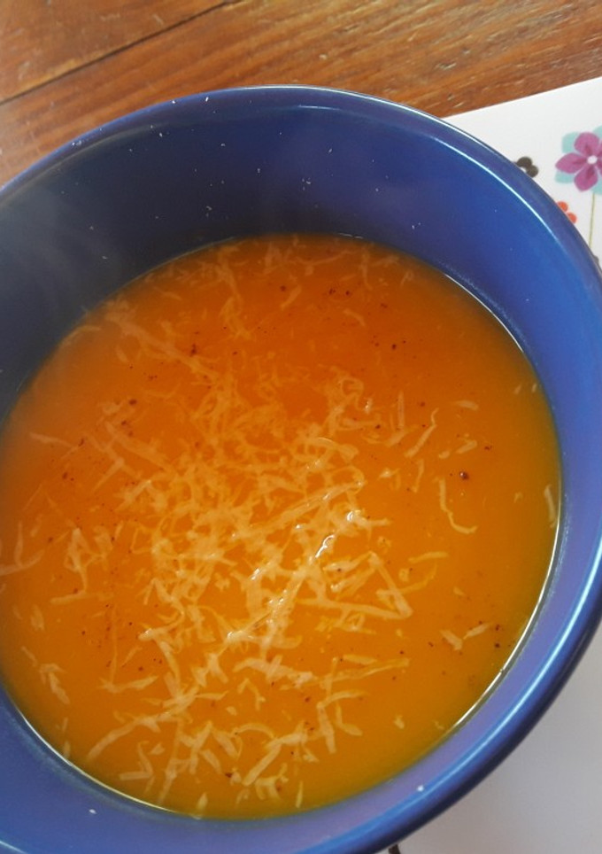 Una foto de Sopa crema de calabaza