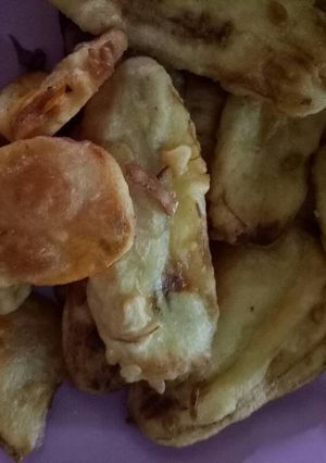 Foto resep Ubi dan pisang goreng mudah