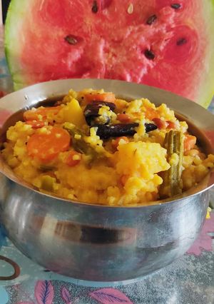 சாம்பார் சாதம் செய்முறை முக்கிய புகைப்படம்