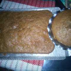 Una foto de Torta de zanahoria con frutos secos, confitada