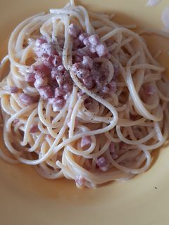 Spaghetti Carbonara Rezepthauptbild