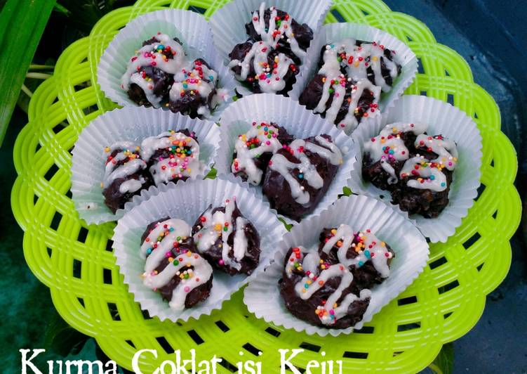Resep Kurma Coklat isi Keju, Sempurna