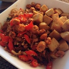 Indonesian Style Fried Tofu A picture of Indonesian Style Fried Tofu.