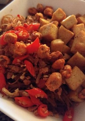 A picture of Indonesian Style Fried Tofu.