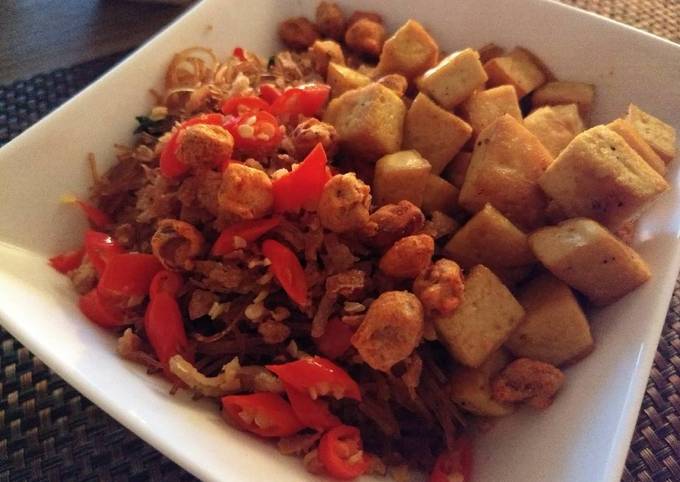 Indonesian Style Fried Tofu