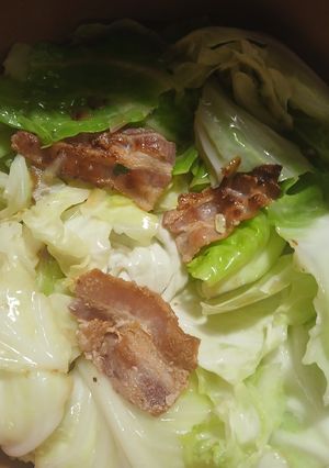 A picture of VashBake Fried Cabbage.