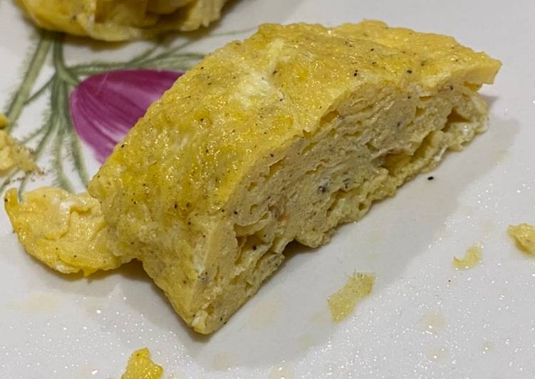 Tamagoyaki simpel (dengan video)