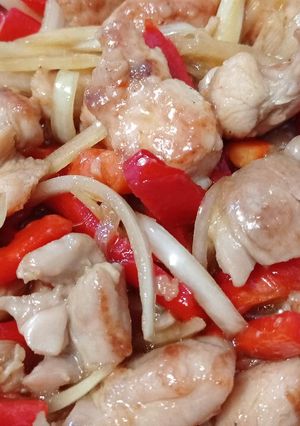 Foto resep Japanese Chicken Nanban with Paprika