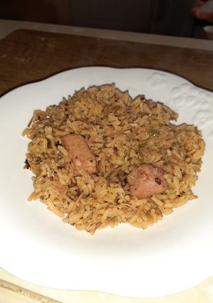 Una foto de Locrio de Chuleta y fideo
