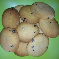A picture of Chocolate chip cookies #cookie contest.