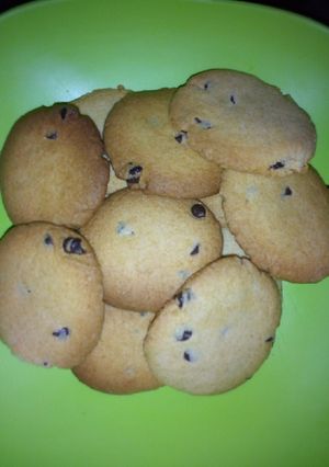 A picture of Chocolate chip cookies #cookie contest.
