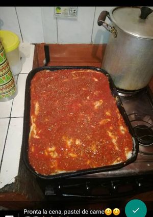 Una foto de Pastel de carne riquísimo!!