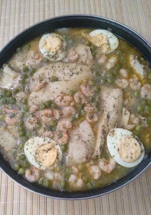 Foto principal de Colas de merluza en salsa verde
