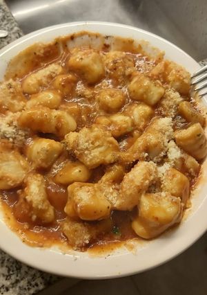 Una foto de Ñoquis de papas