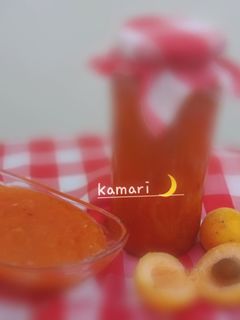 صورة لوصفة معجون مربى المشمش