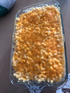 Una foto de Mac and cheese