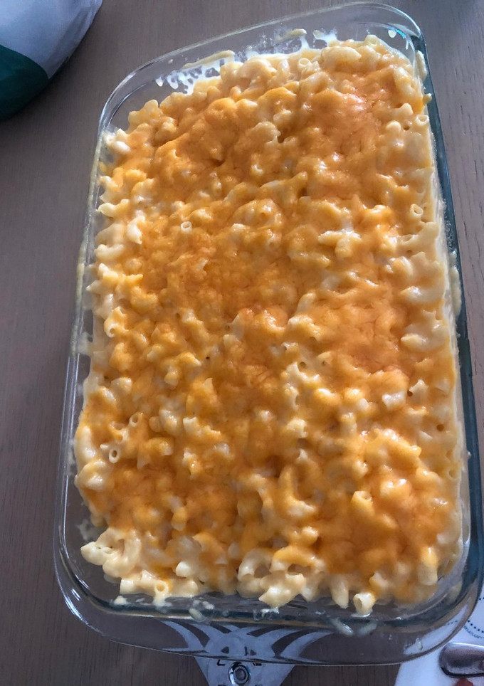 Una foto de Mac and cheese