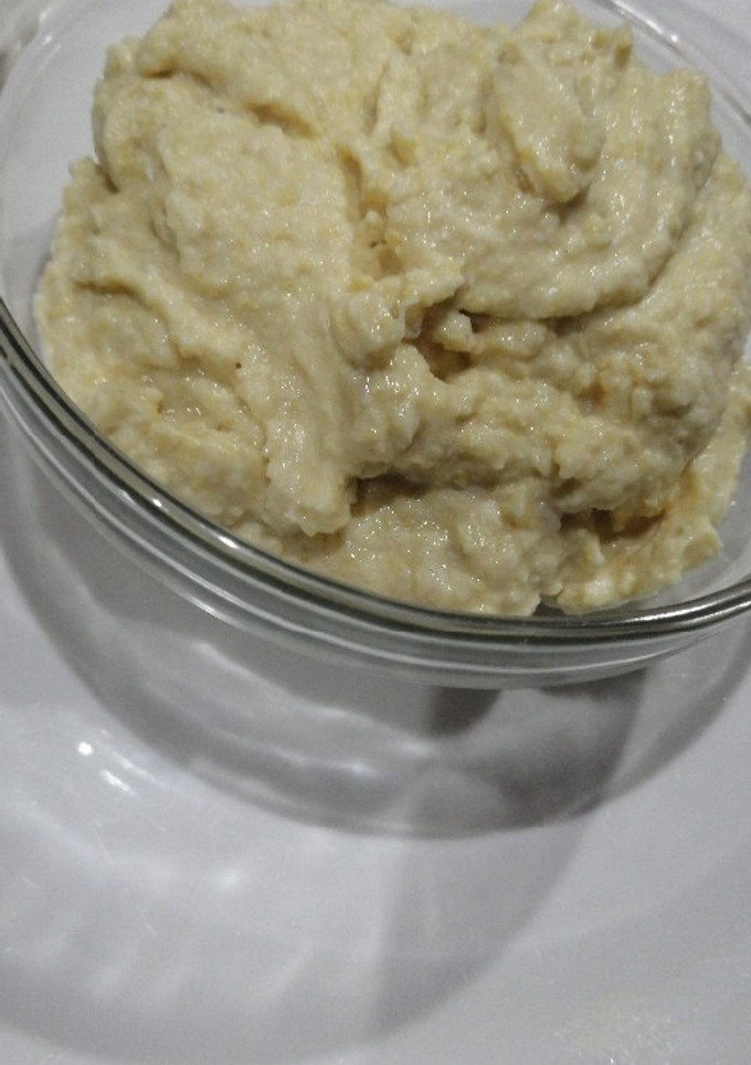 Una foto de Hummus de garbanzos