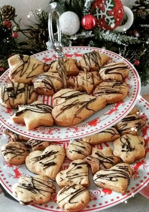 Φωτογραφία της συνταγής Μπισκότα🍪☃️