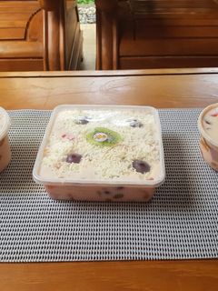 Foto resep Salad buah rainbow