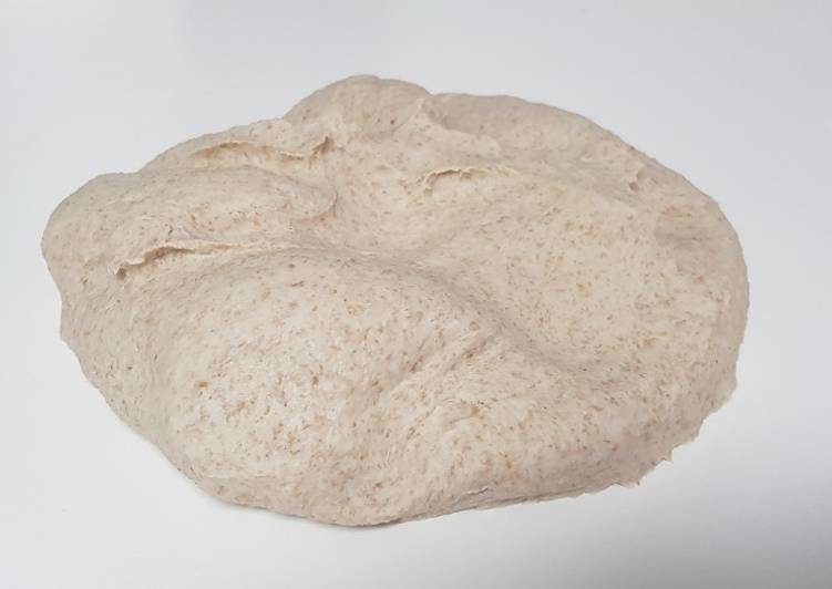 Masa integral para pizza en panificadora