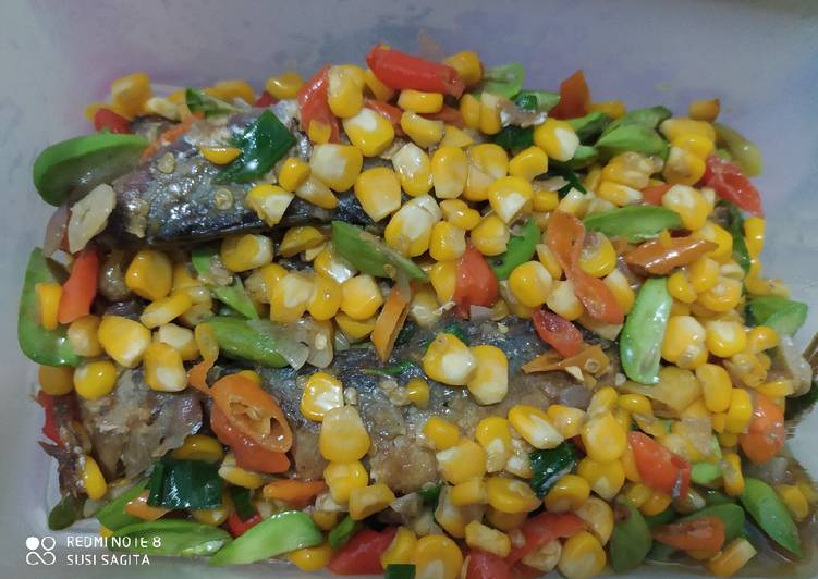 Resep Ikan Peda Jagung Pete yang lezat dan Mudah Dibuat