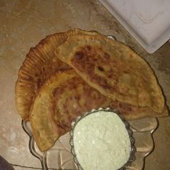 A picture of Aloo ke Parathey.