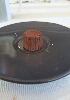 Une photo de Bouchée chocolat feuillantine