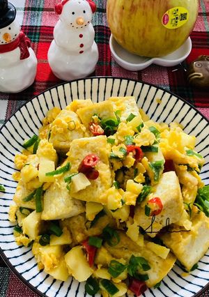 金莎蘋果豆腐 的食譜成品照片