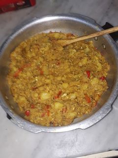 صورة لوصفة بطاطا وبيض سهلة وسريعة