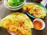 Bánh xèo nam bộ tôm thịt giòn thơm