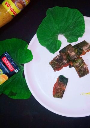 লাউ পাতার ফ্রিটার(lau paatar fritter recipe in Bengali) রেসিপির প্রধান ছবি