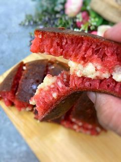 Foto resep Martabak manis Red Velvet versi teflon
