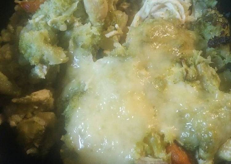 Easiest Way to Make Super Quick Homemade Broccoli and Chicken Casserole