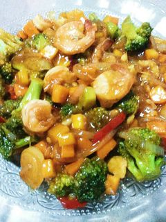Foto resep Udang Brokoli Saus Mentega