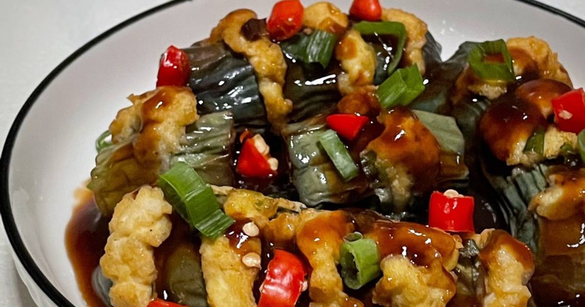 Resep Terong Bungkus Tahu Saus Tiram Oleh Windri Aries Ig Windriwien Cookpad 4550